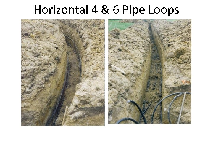Horizontal 4 & 6 Pipe Loops Horizontal 4 & 6 Pipe Loops