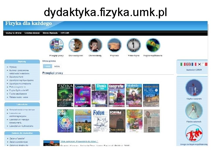 dydaktyka. fizyka. umk. pl 