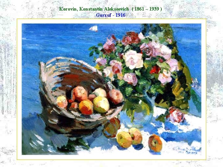 Korovin, Konstantin Alekseevich ( 1861 – 1939 ) Gurzuf - 1916 