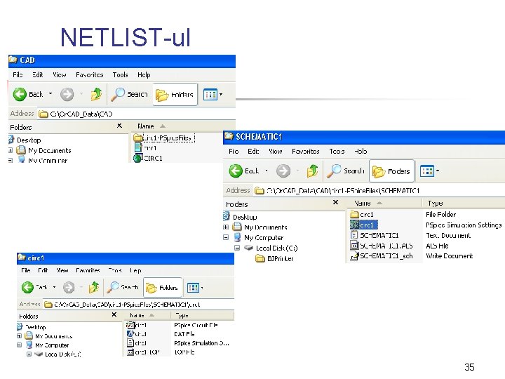 NETLIST-ul 35 