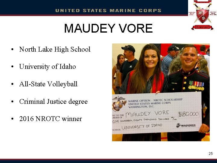 Click to MAUDEY edit Master VORE title style • North Lake High School •