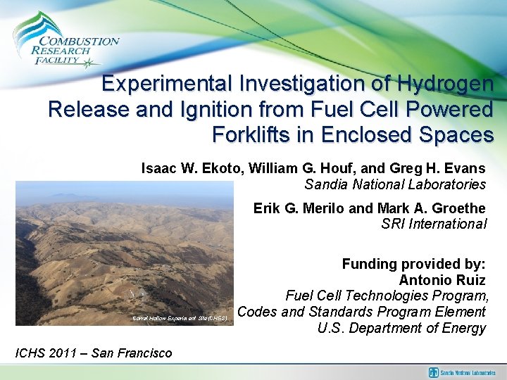 Experimental Investigation of Hydrogen Release and Ignition from Fuel Cell Powered Forklifts in Enclosed