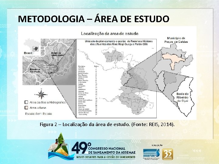 METODOLOGIA – ÁREA DE ESTUDO Figura 2 – Localização da área de estudo. (Fonte: