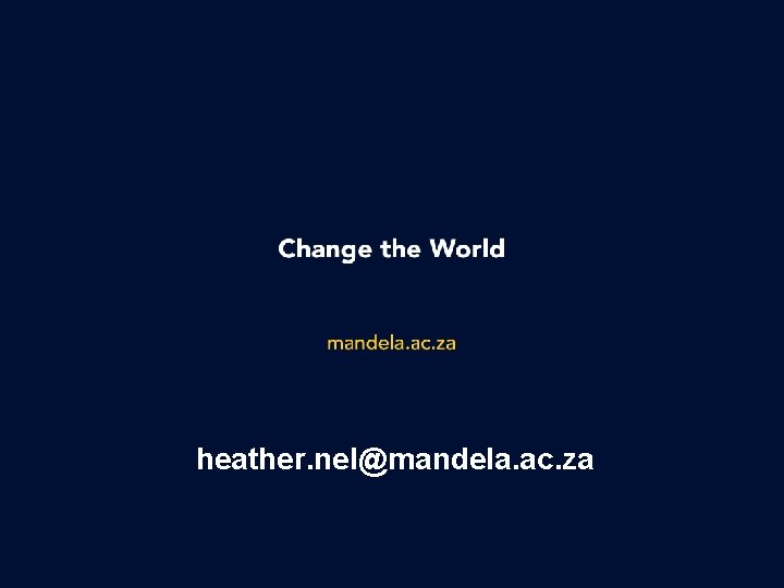 heather. nel@mandela. ac. za 