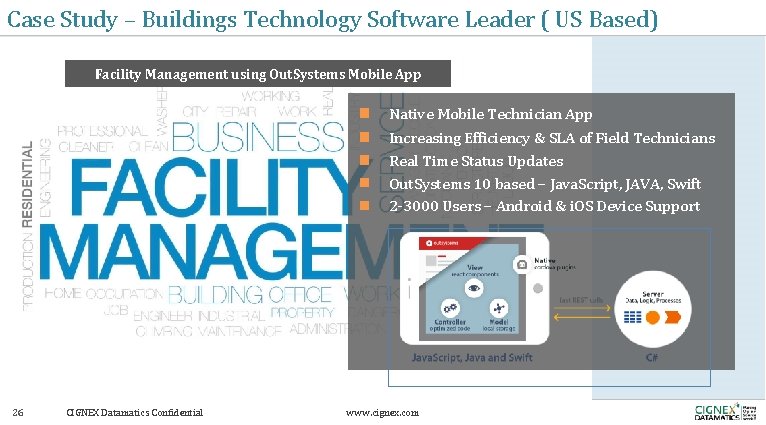 Case Study – Buildings Technology Software Leader ( US Based) Facility Management using Out.