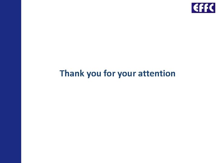 Thank you for your attention 