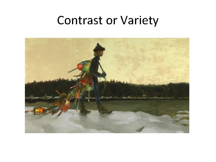 Contrast or Variety 