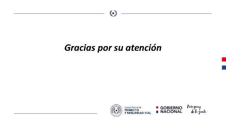 Gracias por su atención 