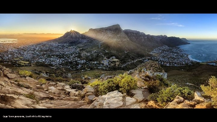 Cape Town panorama, South Africa ©Greg Metro 