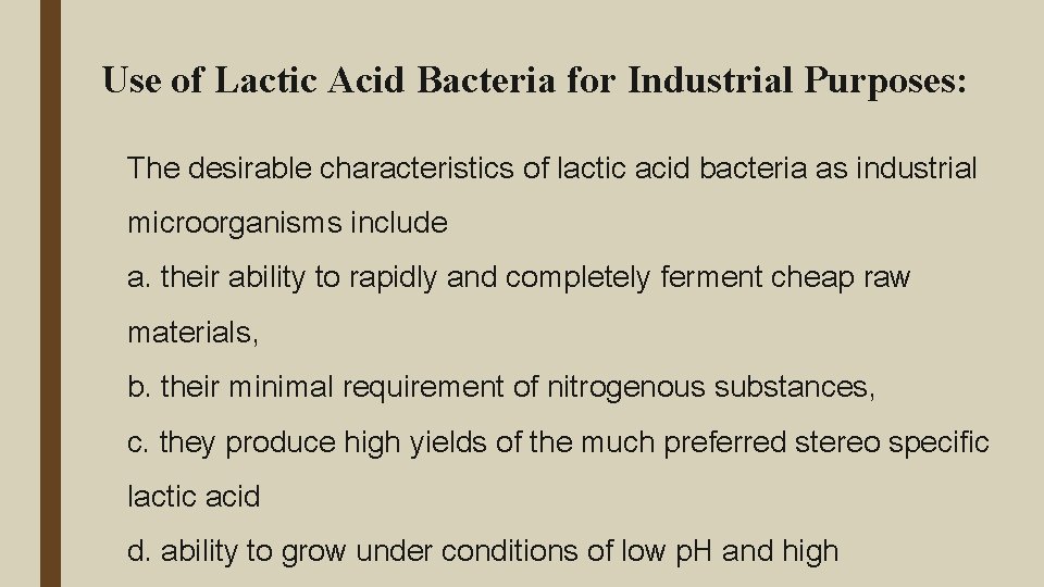 Fth412 Industrial Microbiology Introduction Of Industrial Microbiology And