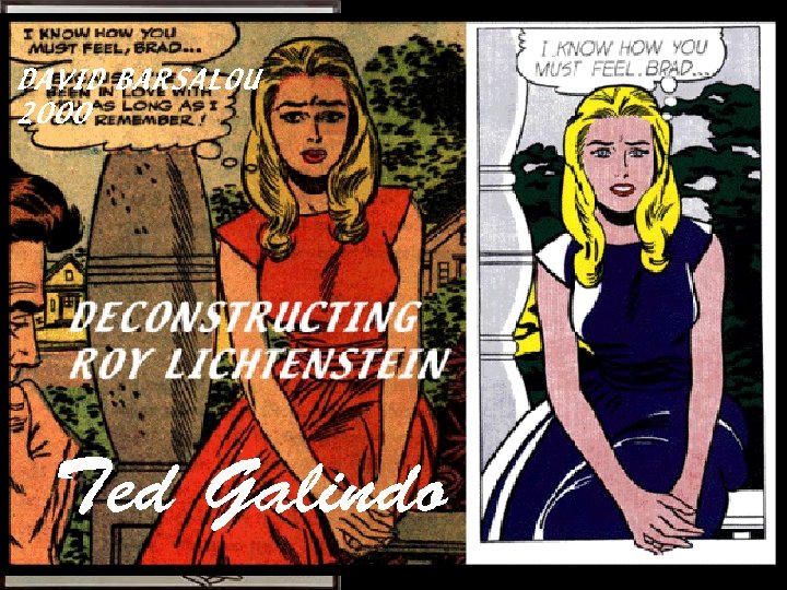 Lichtenstein, I Know How You Must Feel, Brad, 1963 