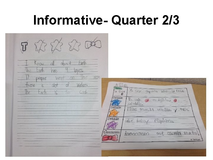 Informative- Quarter 2/3 