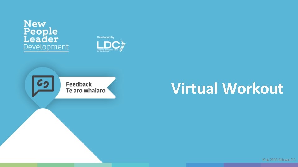 Virtual Workout May 2020 Release 2. 0 