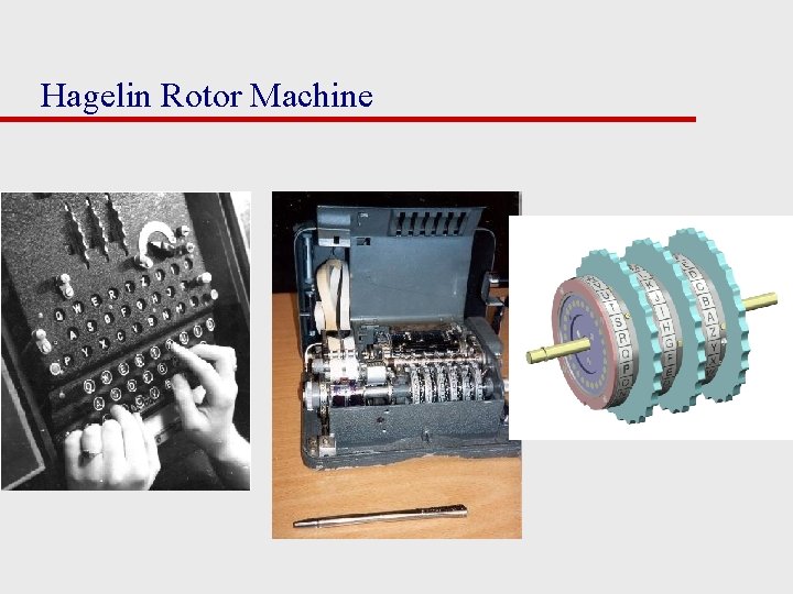 Hagelin Rotor Machine 