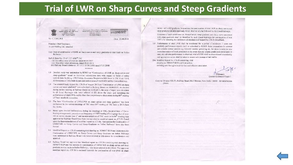 Trial of LWR on Sharp Curves and Steep Gradients 