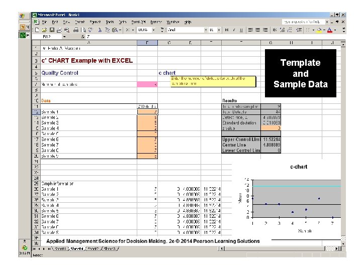 Template and Sample Data 