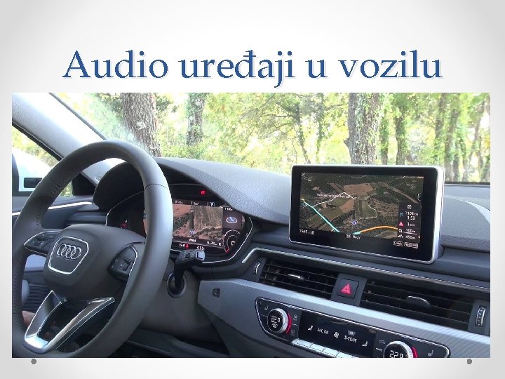 Audio uređaji u vozilu 
