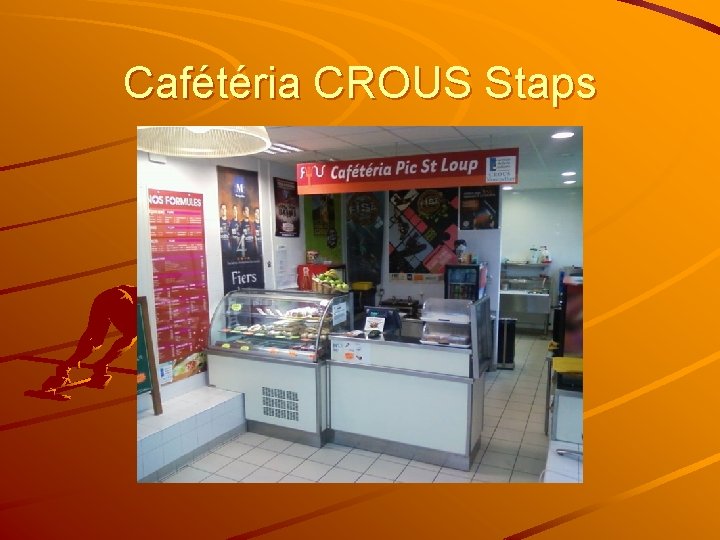 Cafétéria CROUS Staps 