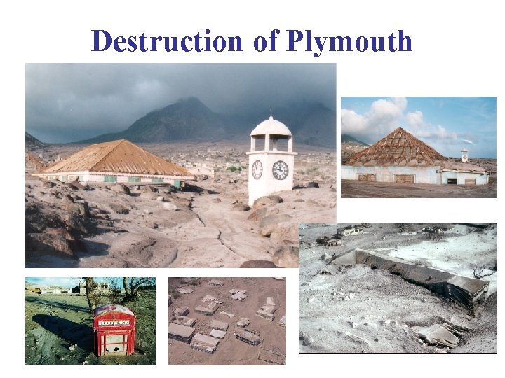 Destruction of Plymouth Destruction of Plymouth
