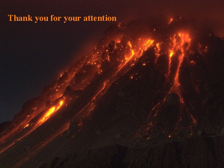 Thank you for your attention Thank you for your attention