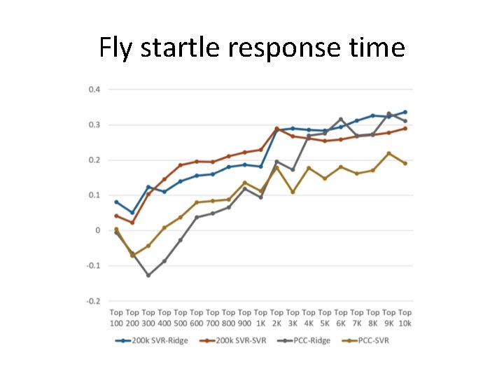Fly startle response time Fly startle response time