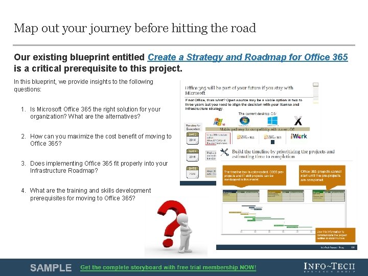 Map out your journey before hitting the road Our existing blueprint entitled Create a