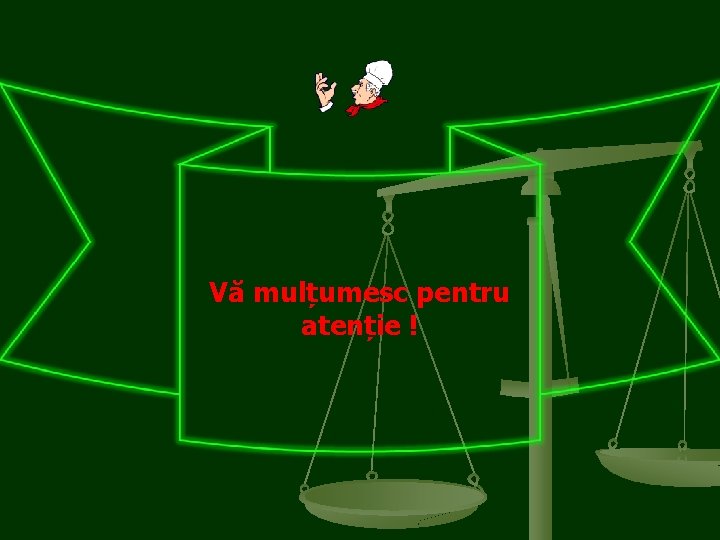 Vă mulțumesc pentru atenție ! 