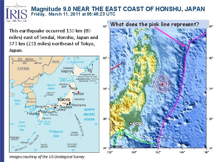 Magnitude 9. 0 NEAR THE EAST COAST OF HONSHU, JAPAN Friday, March 11, 2011