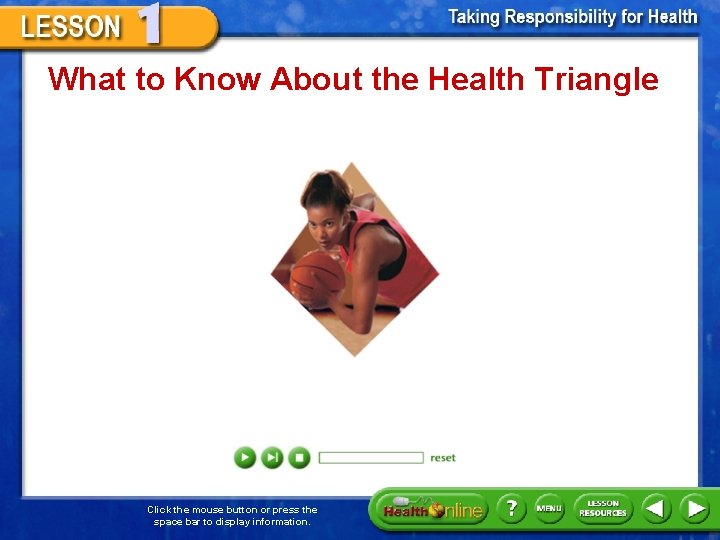 What to Know About the Health Triangle Click the mouse button or press the