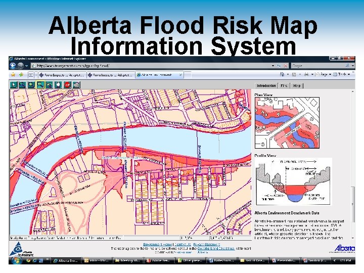 Alberta Flood Risk Map Information System From Impacts to Adaptation: Canada in a Changing