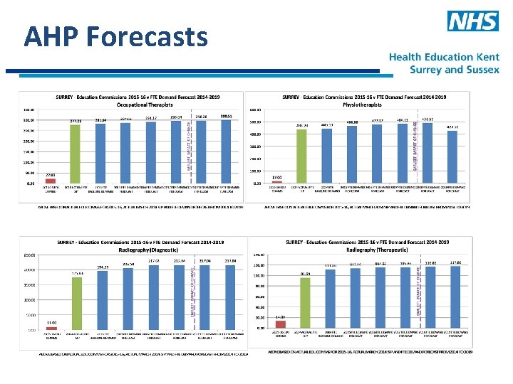AHP Forecasts 