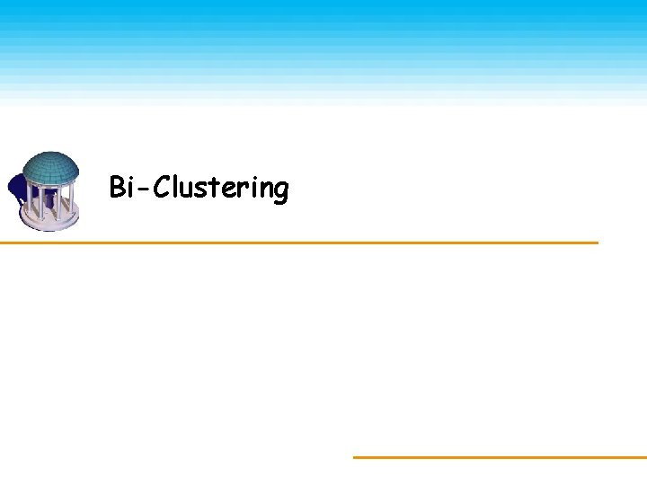 Bi-Clustering 