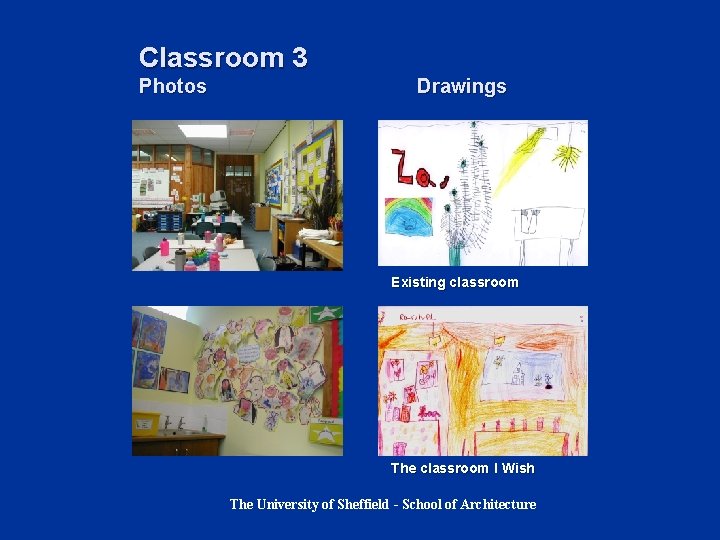 Classroom 3 Photos Drawings Existing classroom The classroom I Wish The University of Sheffield