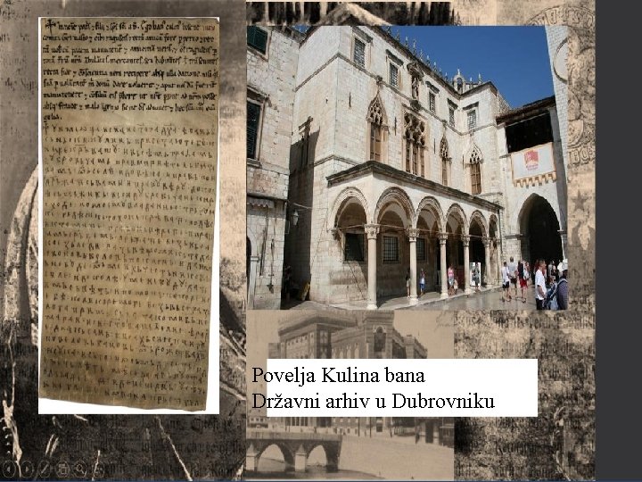 Povelja Kulina bana Državni arhiv u Dubrovniku 