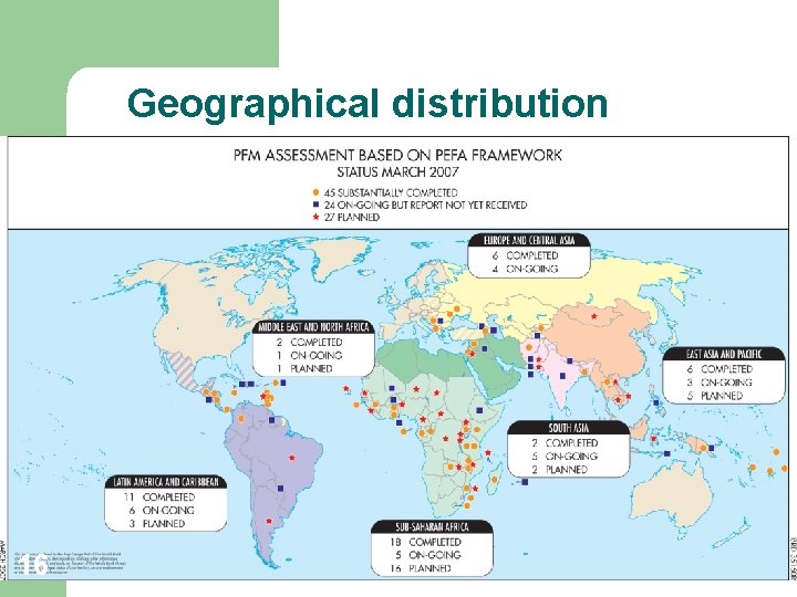 Geographical distribution 16 