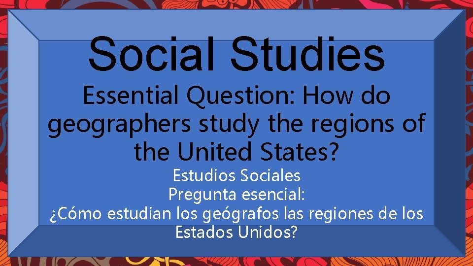 Class Dojo Social Studies Guía para el éxito en el aula Essential Question: How