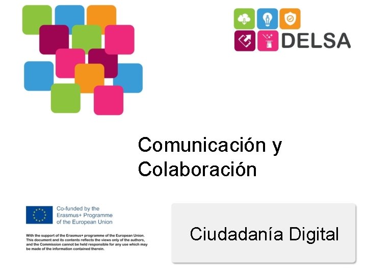 Comunicación y Colaboración Ciudadanía Digital 