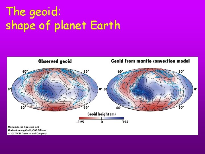 The geoid: shape of planet Earth 