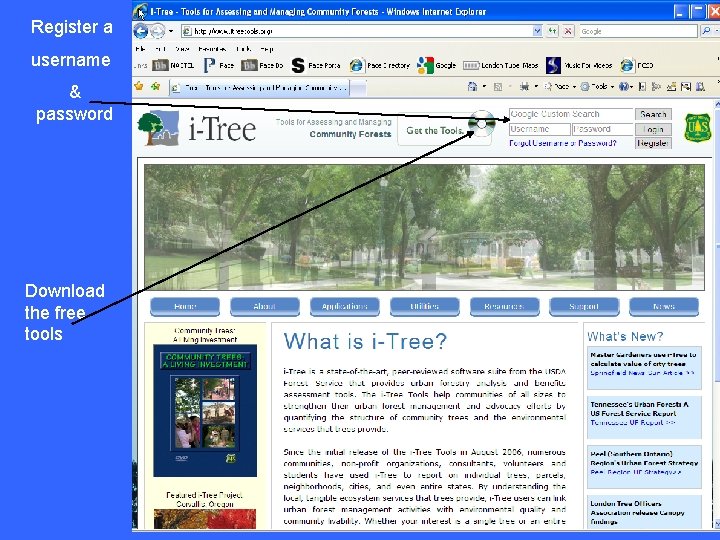 Register a username & password Download the free tools Register a username & password Download the free tools