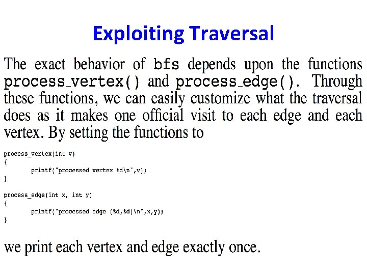 Exploiting Traversal Exploiting Traversal