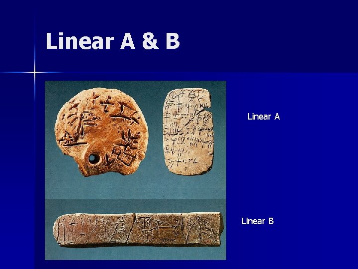 Linear A & B Linear A Linear B 