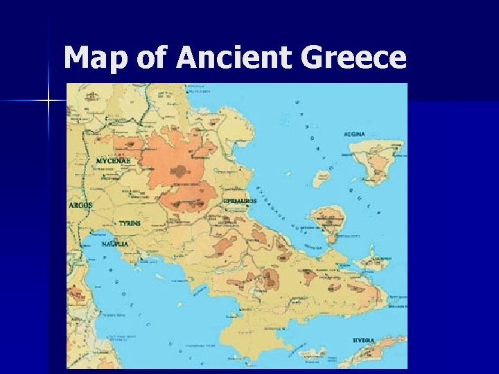 Map of Ancient Greece 