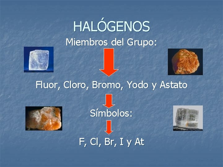 Estado De Agregacion Del Fluor lios