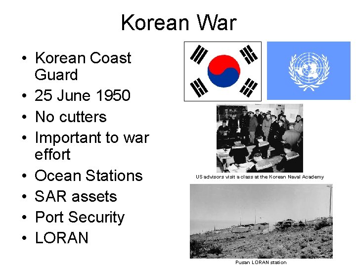Korean War • Korean Coast Guard • 25 June 1950 • No cutters •