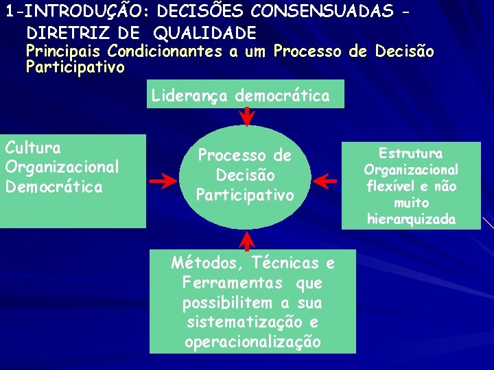 DECISES CONSENSUAIS NA GESTO DE PROJETOS DE SOFTWARE