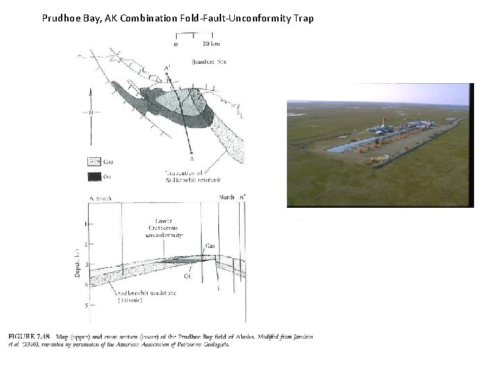 Prudhoe Bay, AK Combination Fold-Fault-Unconformity Trap 