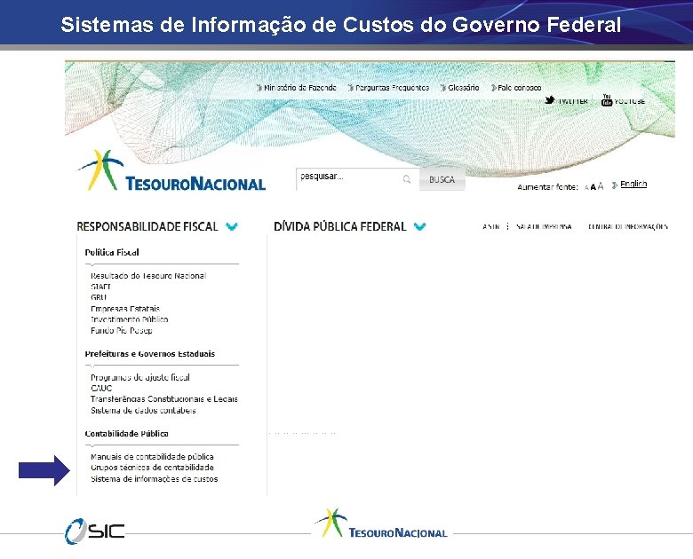Sistemas de Informação de Custos do Governo Federal 