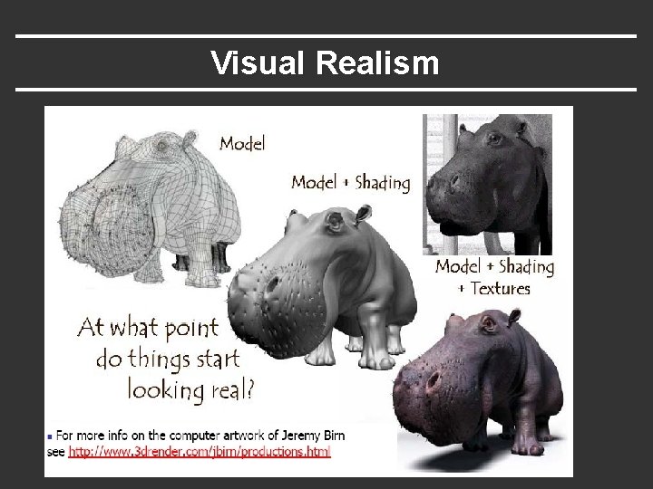 Visual Realism 