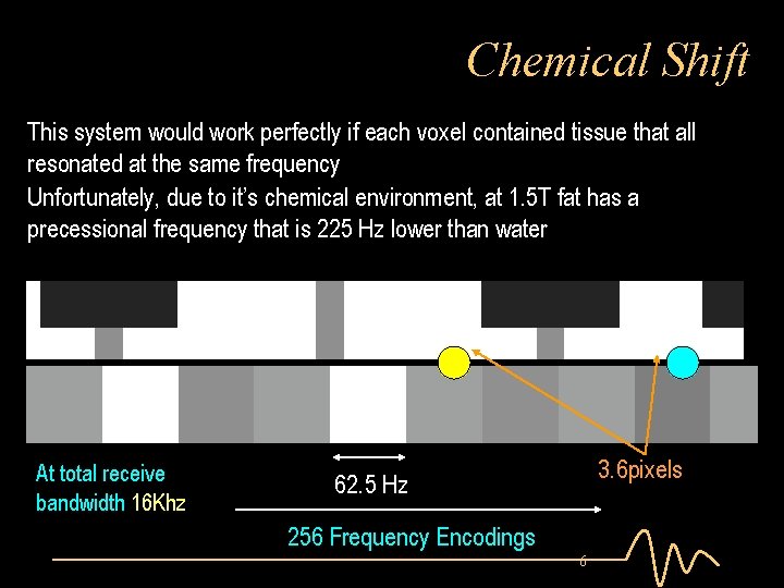 Chemical Shift This system would work perfectly if each voxel contained tissue that all
