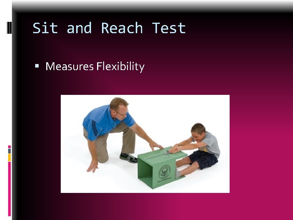 Sit and Reach Test Measures Flexibility 